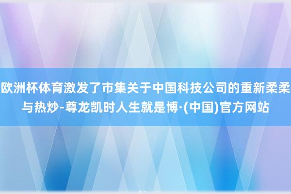 欧洲杯体育激发了市集关于中国科技公司的重新柔柔与热炒-尊龙凯时人生就是博·(中国)官方网站